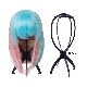  Folding Wig Stand Holder Plastic Adjustable Portable Barbershop Fashion Model Display Holder