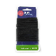  24PCS Black Cheap Elastic Fancy Hair Elastics