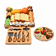  Custom Extra Large Engraved Charcuterie Boards Set & Accessories, Bamboo Cheese Board and Knife Set&Fruit Snack Tray Unique