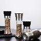  150ml & 200ml Kitchenware Glass Spice Jar with Manual Grinder Wholesale