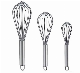  Stainless Steel Balloon Beating and Stirring Mini Egg Whisk