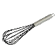  LFGB Certificate Commercial 5 Wires Kitchen French Silicone Whisk with Hook