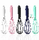 Mini Baking Tool Egg Beater Silicone Whisk manufacturer