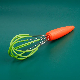 Customized Silicone Stainless Steel Radish Handle Kitchen Gadget Cookware Egg Beater