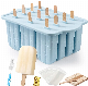  BPA-Free Ice Pop Molds Homemade Ice Pop Maker Silicone Popsicle Molds Easy-Release