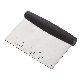 Multipurpose Pastry Accessories Stainless Steel Pastry Cutter Dough Scraper manufacturer