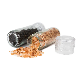  Wholesale Adjustable 80ml 100ml Glass Plastic Refillable Spice Salt Pepper Grinder