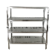  Commercial Catering Equipment Stainless Steel Kitchen Rack Shelf with Punched Holes for Hotel and Restaurant Supplies for Food Storage