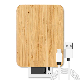 USB Charge Waterproof 10kg Bamboo Kitchen Scale with Extendable LCD