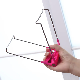  Kitchen Accessories Stainless Steel Clamps Tongs Plate Dish Clip with Silicone Tips