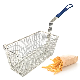  Restaurant Wire Frying Chip Baskets Stainless Steel Fry Basket Commercial Deep Fryer Basket