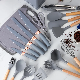 19PCS Wooden Handle Non-Stick Heat Resistant Silicone Cooking Tools manufacturer