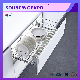  Wellmax Cabinet with Chrome Wire Kitchenware Space Organizer Drawer Flat Bowl Basket Storage Kitchen Dish Rack Accessories