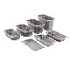  We House 1/2 Stainless Steel Gn Pan Steam Table Hotel Kitchen Pans Full Size Gastronorm Container