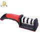  3 Stages Type Sharpening Tool Knife Sharpener Handheld Multi-Function with Non-Slip Base Kitchen Knives Knife Sharpener