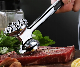  Shiny-Metal Meat Pounder Crushing Flattening Tool Kitchen Hammer Dual Sided with Comfortable Grip Handle Bl16353