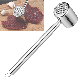  Stainless Steel Kitchen Textured Meat Tenderizer