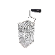  Stainless Steel Pasta Cooker Basket with Handle for Kitchen Equipment