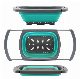  Collapsible Colander Strainer Over Sink Pasta Vegetable Fruit Extendable Handles Strainers