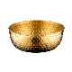  Korean Style Gold Stainless Steel Salad Bowl Baking Kitchen Mixing Bowls 18/20/22cm