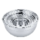  Stainless Steel Mixing Bowl Dishwasher Safe & Stackable Collapsible Nesting Salad Bowls