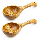 Multipurpose Wooden Kitchen Scoop Ladle Large Solid Wood Tablespoon Scoop manufacturer