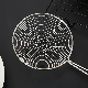  High Quality Stainless Steel Mesh Strainer with Long Handle for Kitchen