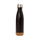  500ml Double Walled Cola Shape Bottle with Cork Bottom