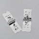 Customized High Quality Satin Printed Label for Garments