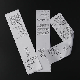  High Quality Customized Satin Silk Screen Printed Label