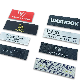 Custom Damask Private Woven Labels Tape Textile Bags Shoes Clothing Garment Label
