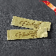 Women Clothing Label Soft Woven Main Label for Garment