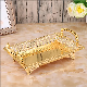  Wedding Home Decoration Gold Metal Fruit Tray Plate Decor