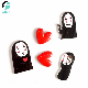  3D Ghost Refrigerator-Flower Wall Refrigerator Toilet Room Car Sticker Fridge Magnets