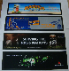 Dye Sublimation Imprint Nitrile Rubber Back with Knitted Polyester Fabric Bar Runners