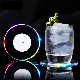  Night Club Promotional Gift Multi Color Waterproof Flashing LED Cup Coaster