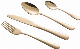 4PCS Stainless Steel Cutlery Set Stainless Steel Flatware Set Gold Matte Finish