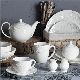 Porcelain Embossed Scroll Italy Countryside 18PCS Dinnerware Sets