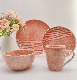  12 Pieces Double Color Reactive Glazed Dinnerware Set
