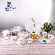  Promotion White Opal Glassware 58PCS Set Heat Resistant Opal Glass Dinner Set Flatware Tableware Set