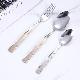 Classic Custom Gold Plated Handle Stainless Steel Fork and Spoon