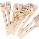  Promotional Creative Disposable Bamboo Small Food Picks Fruit Fork
