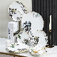  Animal Decal Sample Customization Ceramic Charger Plate Porcelain Bone China Plate Dish Set Dinner Set