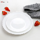  Glass Plate Wholesale Opal Glass New Classic Customized Restaurant Carton Minimalist Round Soup Dish Engraving Dinner Plate