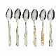  Factory Wholesale Machine Polished Cheap Gold Stainless Steel Spoon