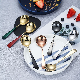  Colored 304 Stainless Steel Rose Gold Korean Deep Spoon Wholesale