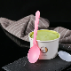  Thickened Disposable Kitchenware Food Packaging Plastic Spoon Dessert Spoon (14 cm)