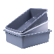  Commercial Kitchen Ues Gray White Plastic Tote Bin Standard Bus Utility Box