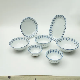  Porcelain Dinnerware with Hand Printing