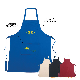  Personalized Promotion Printed Restaurant Aprons Polyester Canvas Cotton Chef Cooking Kitchen Apron